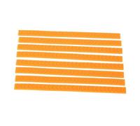 Spacnana Couvercles de Protection des Roues à Bagages en Silicone de 8 Pcs, Absorbant des Roues de Valise D'installation Facile (Orange)