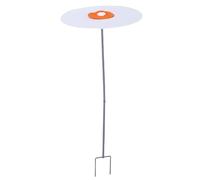 Spacnana Couverture D'ombrage pour Plantes, Panneau de Mousse PVC à 65% de Protection Solaire avec Poteau Réglable en Acier Inoxydable de 70 Cm