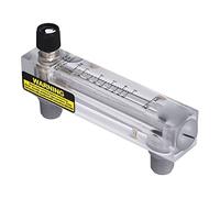 Spacnana Débit de Liquide, Compteur de Débit Acrylique Transparent Réglable, Type de Panneau pour Industriel avec Valeur de Lecture Intuitive