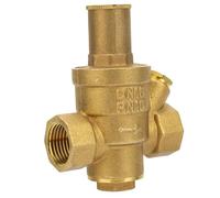 Spacnana DN15 1/2 Valve de Régulation de Pression en Laiton Anti- avec Bouton Réglable, Bonnes Performances pour Outil de Plomberie, Connexion Facile pour Divers Environnements
