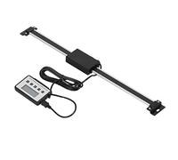 Spacnana Échelle de Lecture Numérique LCD Linéaire, Acier Inoxydable, Mesure de Haute Précision 0-150 Mm pour Usage Industriel (0-300MM)