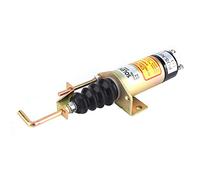 Spacnana Électrovanne d'arrêt de Carburant, Vanne électromagnétique 24 V pour Générateurs électriques, Contrôle de Puissance Efficace pour Générateurs et à Gaz