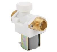 Spacnana Électrovanne Entrée NC Laiton Nylon Filtre DC12V G1/2 | Mécanisme à membrane à action directe, démarrage sans pression, interface de plomberie filetée, matériau de contact de
