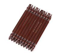 Spacnana Embout de Tournevis Magnétique à Double extrémité 10 Pièces, H6,3 X 100 Mm PH2, Morsure élevée, Longue Durée de Vie, Attirer et Fixer les Vis, Très Pratique, Construit Selon des Normes de