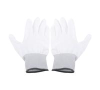 Spacnana en Nylon, Antistatiques ESD, Revêtement PU, Antidérapants, Confortables pour la Réparation de l'électronique Informatique (L gris)