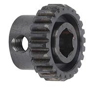 Spacnana Engrenage à Pignon pour Robot Industriel, 24 Dents, Alésage de 8 | Construction en acier moulé, deux vis de réglage pour arbre REX, engagement positif, remplacement pour 4303-4008-0024