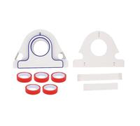 Spacnana Ensemble de Ruban de Masquage pour Peintre Portable 6 Pièces Applicateur de Ruban Adhésif pour Sol Mural avec Distributeur Ergonomique Lame Rétractable pour Lignes Droites