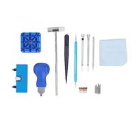 Spacnana Ensemble D'Outils de Goupille de Liaison de Bracelet de Montre dans Un Sac de Rangement pour la Réparation de Montres, Outils en Acier allié Compacts et Légers pour Les Réglages