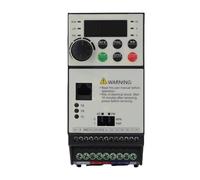 Spacnana Entraînement à Fréquence Variable VFD 0,75 KW, 3 Phases avec Support sur Rail DIN pour Système de Contrôle de Vitesse du Moteur