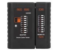 Spacnana Ethernet Network Cable Tester, Nail in Cable Tester, Ligne Finder RJ45 RJ11 LAN Téléphone Tracker avec Affichage LED