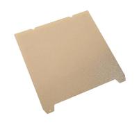 Spacnana Feuille PEI Texturée Brillante, Plaque de Construction Flexible, 2 Faces pour Imprimantes 3D Ender 235 X 235 Mm, Prend en Charge Divers Matériaux