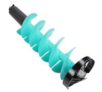 Spacnana Foret électrique pour Pêche sur Glace, Alliage d'aluminium Léger avec Adaptateur Universel et Lame Incisive, Idéal pour la Pêche en Eau Profonde et sur Glace épaisse