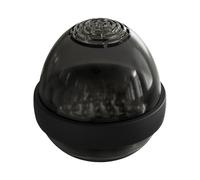 Spacnana Goutteur de café en Forme D'œuf Portable, Versez sur le Filtre à café avec Silicone Tritan, 3 Modes D'infusion pour les Voyages, le Camping, les Débutants (BLACK)