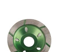 Spacnana Granit de Marbre de Béton de Tasse de Meule de Segment de Diamant de 80 Mm, Diamant fritté, Haute efficacité pour le Polissage et la Coupe