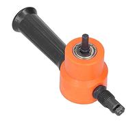 Spacnana Grignoteuse à Double Tête, Matériau ABS, Coupe-métal Réglable pour Lignes Droites et Courbes, Parfait pour la Tôle, les Amateurs de Bricolage et les Artisans