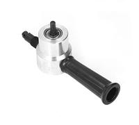 Spacnana Grignoteuse électrique en Métal, Grignoteuse électrique en Alliage d'aluminium avec Double Tête pour Couper des Tôles et du Plastique, Idéale pour les Ingénieurs et les Amateurs de Bricolage