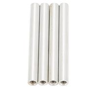 Spacnana Haute Résistance du Support de Colonne en Alliage en Aluminium avec Surface Anodisée, Idéal pour Connecter des Pièces en Vrac, Emballage de 10 Supports de Distance (Longueur 50mm)