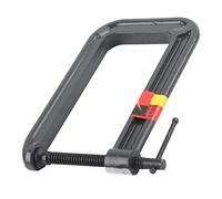 Spacnana Heavy Duty U Type de Bois C Pince, forgé en Acier traité Thermiquement Dispositif de Serrage avec Spirale Tige Filetée pour Menuiserie Bricolage, 70mm (Épaisseur de serrage 70 * profondeur