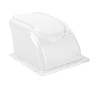 Spacnana Housse de Pluie en Plastique pour Sonnette, Protection Transparente Résistante aux Intempéries en PC pour Contrôle d'accès aux Portes et Machines de Présence 5,51 X 4,92 X 3,27 Pouces