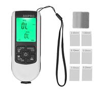 Spacnana HW Mesureur D'épaisseur de Peinture, Mesureur Numérique D'épaisseur de Revêtement avec écran LCD rétroéclairé pour L'automobile, la Fabrication, Plage 0-2000 um (WHITE)