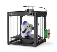 Spacnana Imprimante 3D Ender 5 700 Mm/s Vitesse D' 400 X 400 X 400 Mm Volume de Construction avec Rail Linéaire à Nivellement Automatique à 36 Points et Chauffage de 1 000 W pour L' de (Prise UE)
