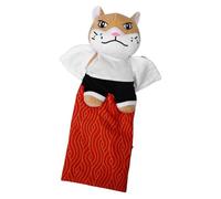 Spacnana Interactif pour Chat, de karaté Anti-Rayures avec Manchon Complet sur l'avant-Bras et Tête Mobile en Coton Respirant pour Créer des Liens avec Les Chatons et Les Chatons