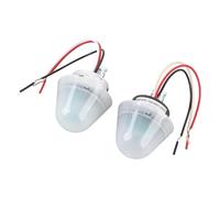 Spacnana Interrupteur de Commande D'éclairage à Cellule Photoélectrique, Marche/arrêt Automatique, Capteur 10A Résistant à la Pluie, Haute sensibilité, avec une Large Application pour les (AC/DC12V)