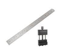 Spacnana Jauge à pour le Travail du Bois, Outil de Marquage de Charpentier en Alliage d'aluminium pour une Mesure Précise, Idéal pour le Travail du Bois, la Réparation de Meubles et les Artisans