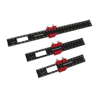 Spacnana Jauge de Marquage du Bois, Règle à Calcul de Haute Précision en Alliage d'aluminium avec Butée Réglable 160 Mm 200 Mm 300 pour le Travail du Bois Fin