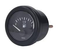 Spacnana Jauge de Niveau de Carburant Polyvalente, ABS Résistant aux Rayures, Conception Compacte, Avertissements Fiables pour une Utilisation Automobile et Marine, écran 52 Mm (12V)