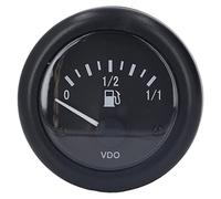 Spacnana Jauge de Niveau de Carburant Polyvalente, ABS Résistant aux Rayures, Conception Compacte, Avertissements Fiables pour une Utilisation Automobile et Marine, écran 52 Mm (24V)