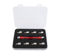 Spacnana Jeu de Clés à Rayons de Moto Clé à Rayons 5,0-6,8 Mm Pointe en Acier allié pour le Réglage du Fil de Pneu avec une dureté élevée pour Moto Scooter