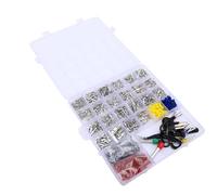 Spacnana Jeu de Connecteurs à Broches, Kit de Connecteurs à Broches Automobiles avec 25 Types de de Borne étanches de 8 Tailles pour Voitures et Motos