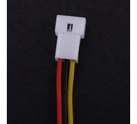 Spacnana JST1.25 20 Pack Connecteurs de Fil de Borne à 2 Broches avec Câbles de 100mm pour Connexions électriques de Batterie Jouets (Ensemble 3 Broches mâle et Femelle)