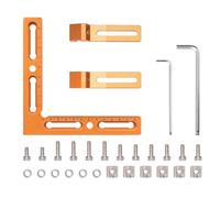 Spacnana Kit de Fixation de Positionnement de Pièce, Pince D'étau CNC avec Serrage Latéral pour Fente en T, Table Perforée, Fraiseuse CNC, Machines à Graver