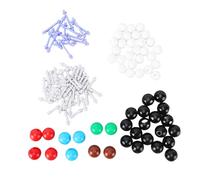 Spacnana Kit de Modèle Moléculaire de Chimie Organique 57 Atomes et 56 Liens Atomes à Code Couleur pour Ensemble de Modélisation de Balle et de Bâton pour Les étudiants de la 7e Année au