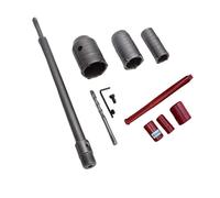 Spacnana Kit de Scie à Trou de Béton avec Bielle de Connexion 330 Mm, Gailleur de Trou Mural Lourd de 30 Mm 50 Mm pour le Forage en Brique de Maçonnerie en Ciment