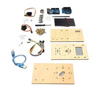 Spacnana Kit de Suivi Solaire DIY STEM Learning Système de Suivi Solaire Intelligent éducatif Kit électronique Programmation éducative pour Enfants, Adolescents et Adultes