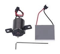 Spacnana Kit de Ventilateur de Cheminée Coquille en Aluminium de Bobine en Laiton à Flux D'air élevé, pour Chaleur N Glo et