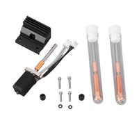 Spacnana Kit D'Hotend en Céramique, Buse les Conceptions Intégrées Métalliques 360 ° Couvoisement en Céramique 600 Mm/S à Grande Vitesse Printing 32 Mm³ / S pour K1C K1 Imprimante 3D