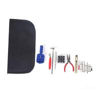 Spacnana Kit d'outils de Réparation de Montre, Ensemble de 16 Pièces, ABS et Acier Inoxydable, Ajusteur de Bracelet de Montre Complet avec étui Portable pour Les Amateurs de Montres