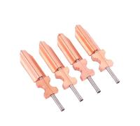 Spacnana Kit Hotend 4 Pièces, Remplacement pour Imprimante 3D Buse 0.25mm 0.4mm 0.6mm 0.8mm, avec Tube de Gorge de Bloc Chauffant