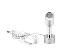 Spacnana Lampe de Travail LED Magnétique, Lampe D'inspection USB 3W 3 | Boîtier en Alliage D’aluminium, Alimentation USB 5 V, Câble de 1,5 M, 3000 K 4000 K 6000 K, Montage sur Base