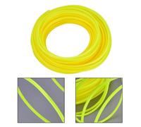 Spacnana Ligne de Coupe, Cordon de Tondeuse Rond en Nylon pour Tondeuse à Gazon et Débroussailleuse, Diamètre 3 Mm, Longueur 15 M pour Une Coupe Efficace de l'herbe (Jaune 3,0 mm * 15 m)