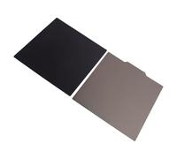 Spacnana Lit d' PEI PET pour Imprimante 3D, Revêtement en Poudre PEI Mat, planéité Exceptionnelle, Plaque de Construction Flexible 250x250mm pour QIDI Q1 Pro