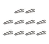 Spacnana Lot de 10 Clips Tournants à Ressort pour Lit en Verre, Accessoire en Acier Inoxydable pour Ender 3 Pro, Ender 3S, 5 Pro, Installation Facile avec une Forte Adhérence