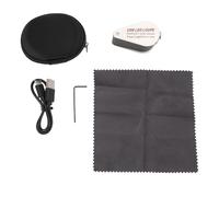 Spacnana Loupe de Bijoutier, Loupe Pliable avec 4 Sources de Lumière 21 Lumières LED, Portable Rechargeable par USB, pour L'observation électronique des Tissus de Bijoux