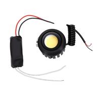 Spacnana Lumière D'inspection pour Ponceuse, Aluminium 58x53x45mm | Lampe D'Inspection Murale, 230g, Haute luminosité, Circuit Redresseur, pour Ponceuse à Plâtre, pour Inspection de Peinture