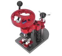Spacnana Machine de Capsulage de Montre, Outil de Réparation Professionnel avec 12 Griffes et Dents en Acier pour Couvercle Arrière de Montre, Hauteur de Biellette Réglable et Plateau