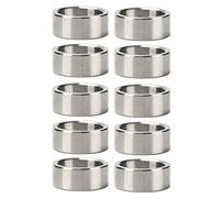 Spacnana Machine de Lavage en Métal - Kit 10pcs 15 Mm ou 12 Mm Accessoires ID Accessoires Matériels dans la Pièce de Remplacement Simple en Acier Inoxydable et une Structure Robuste (3515-0015-0060)